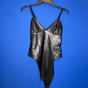 LEATHER BODYSUIT